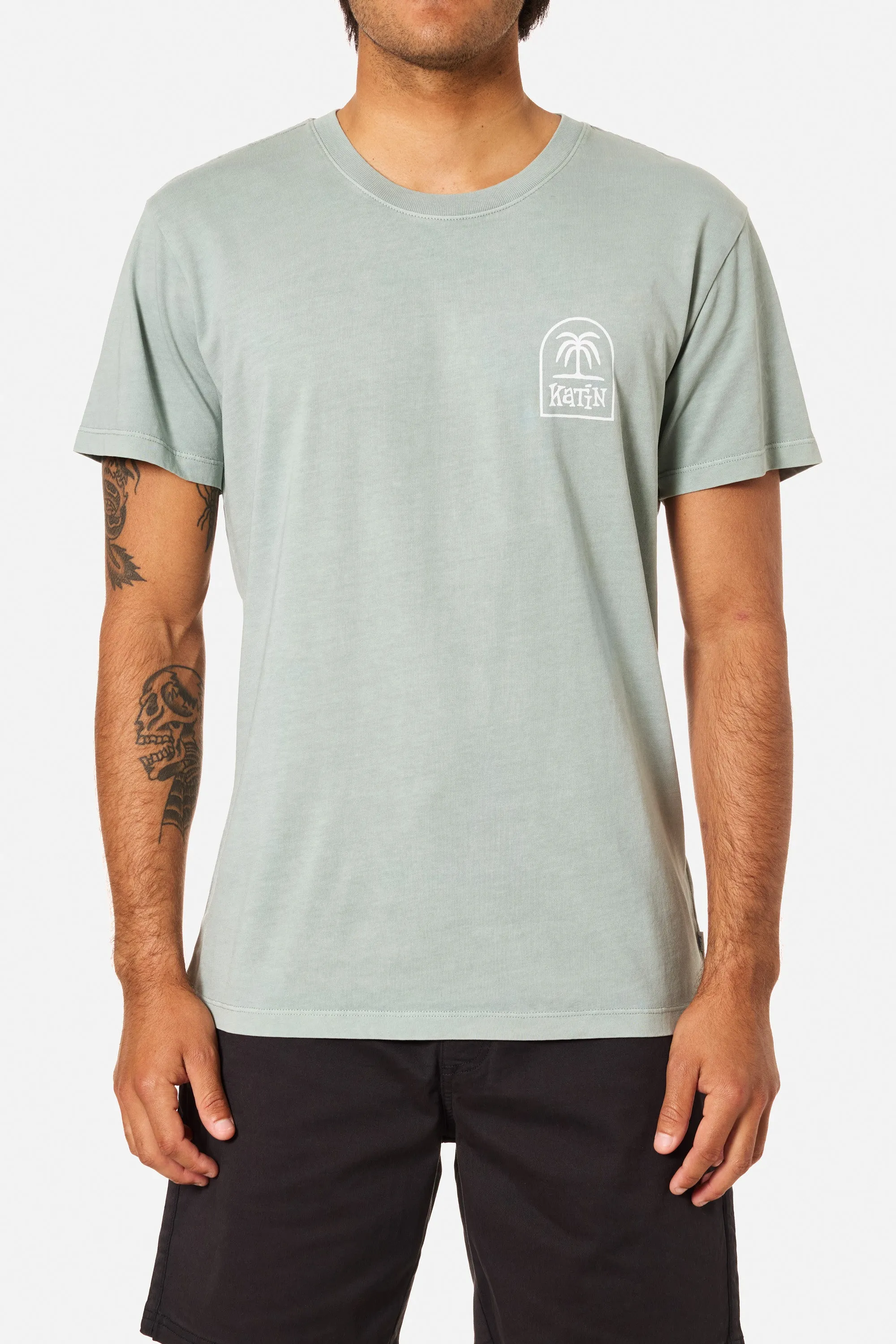 Katin K-Palm Tee - Aloe Pigment Dye sold by Sun Diego Boardshops product image thumbnail 2