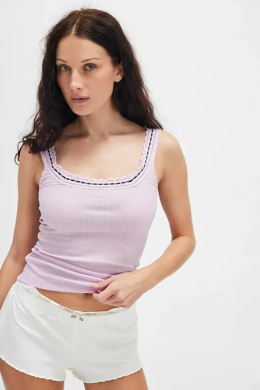 Free People Only You Tank - Sweet Lilac sold by Sun Diego Boardshops
