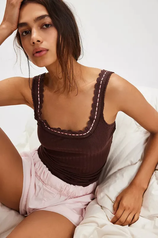 Free People Only You Tank - French Roast sold by Sun Diego Boardshops