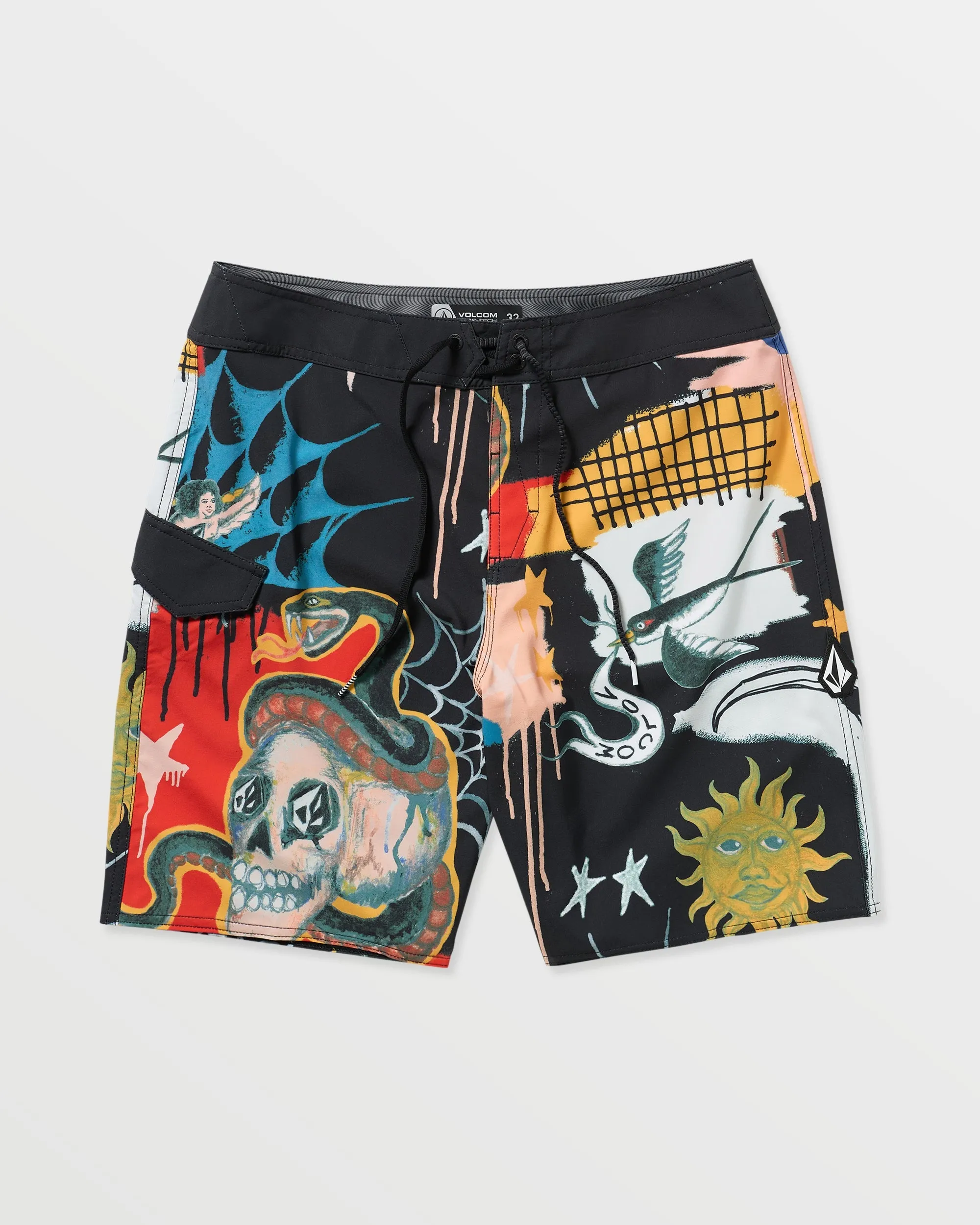 Volcom Seth Conboy Mod Boardshorts - Black sold by Sun Diego Boardshops