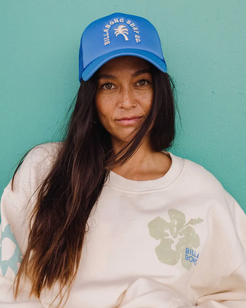 Billabong Grandpa Trucker Hat - True Blue Trb sold by Sun Diego Boardshops