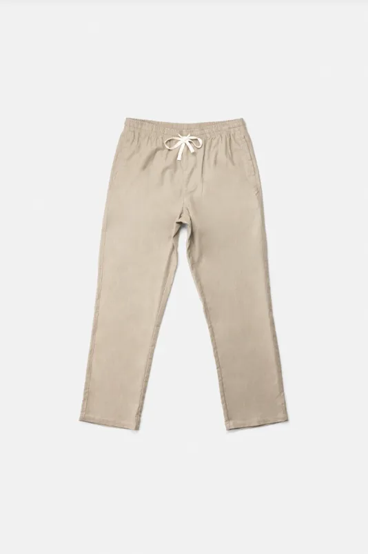 Rhythm Linen Jam Pant - Tan sold by Sun Diego Boardshops