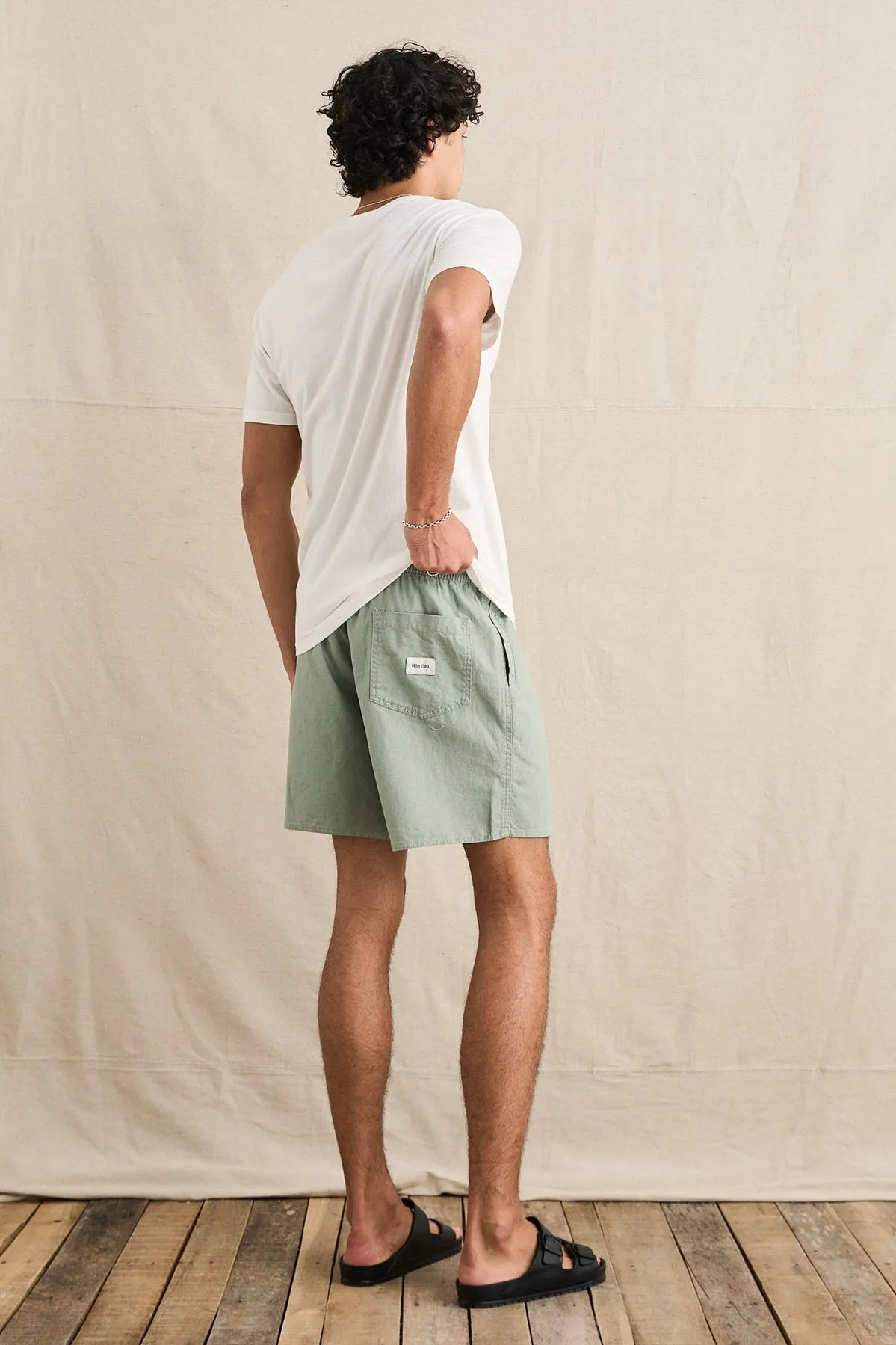 Rhythm Classic Linen Jam - Seafoam sold by Sun Diego Boardshops product image thumbnail 4