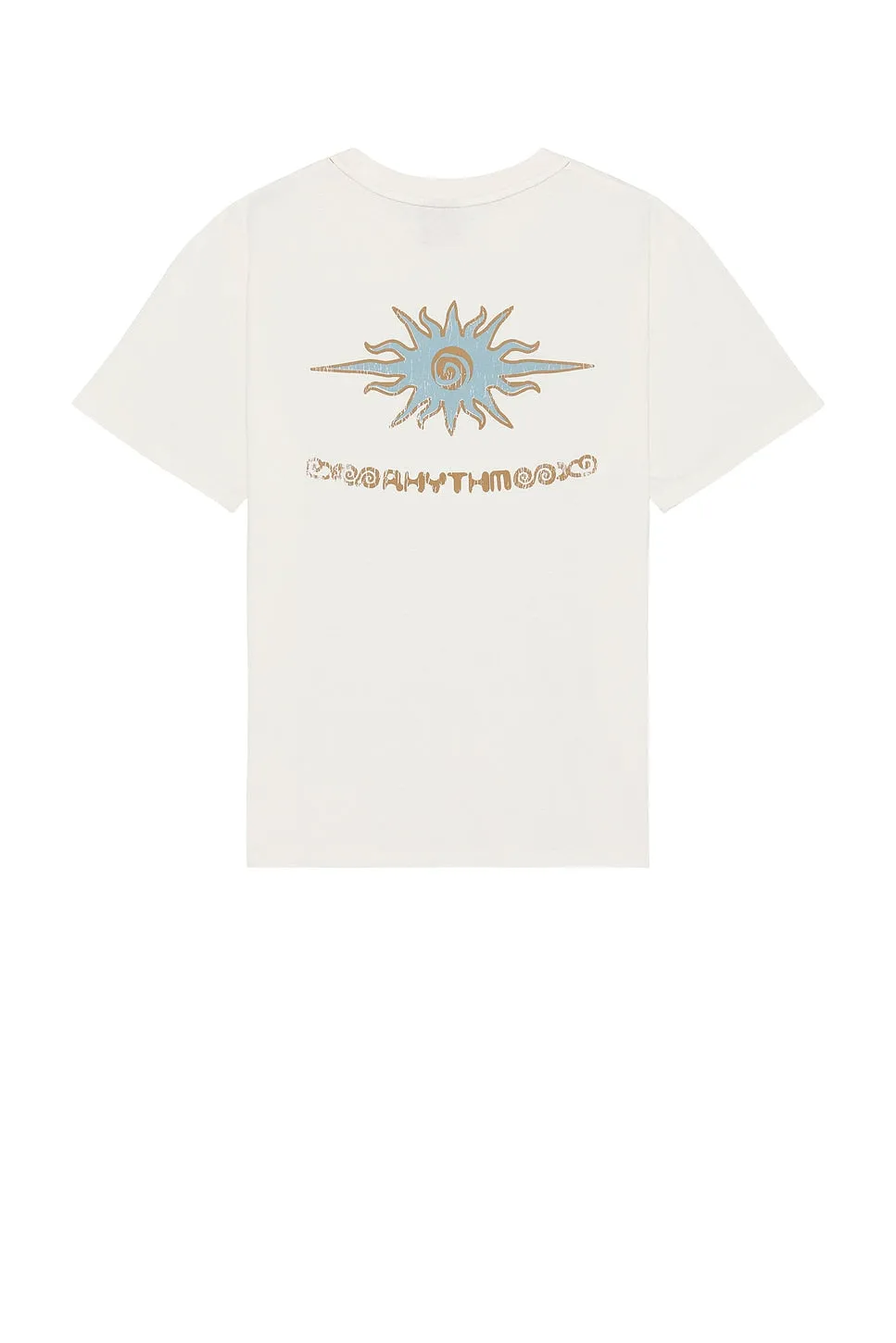 Rhythm Flame Printed Vintage Tee - White sold by Sun Diego Boardshops