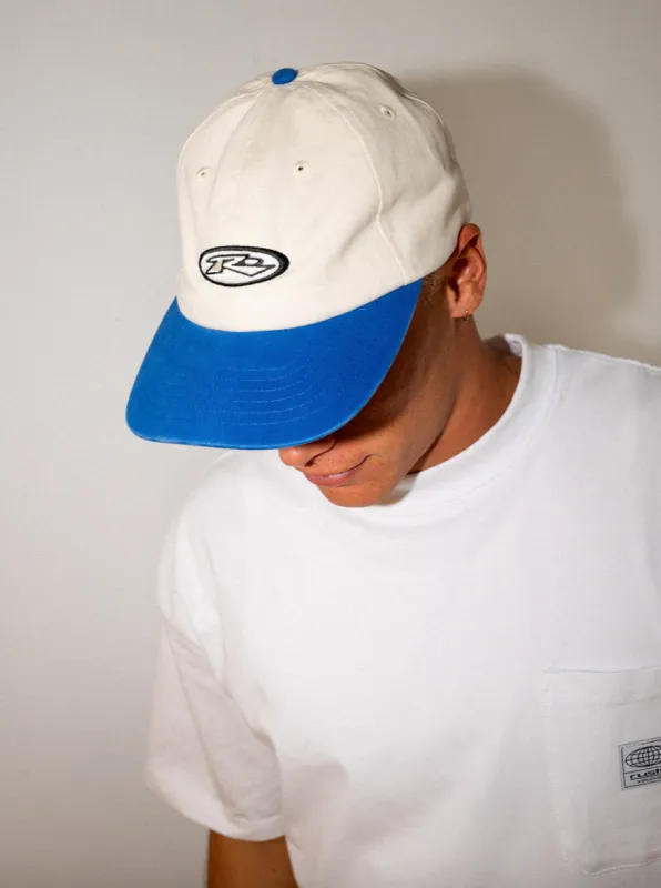 Rusty Kick Flip Dad Cap - Magazine Blue sold by Sun Diego Boardshops