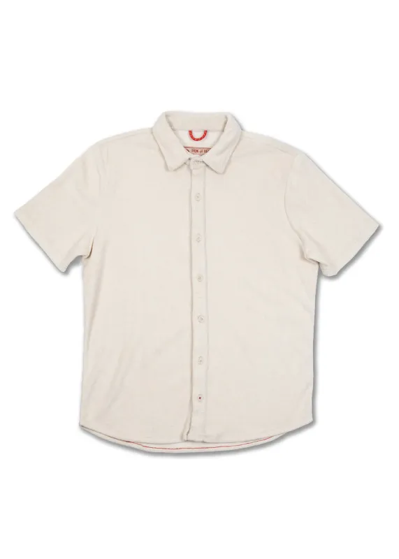 Iron & Resin Terry Shirt - Natural sold by Sun Diego Boardshops