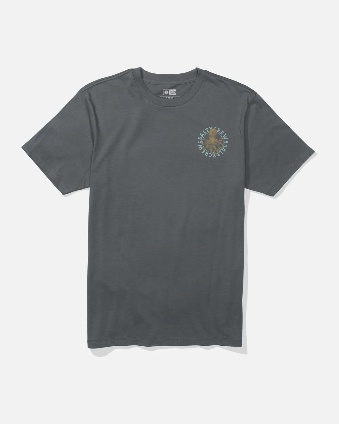 Salty Crew Tentacles Tee - Charcoal sold by Sun Diego Boardshops product image thumbnail 2