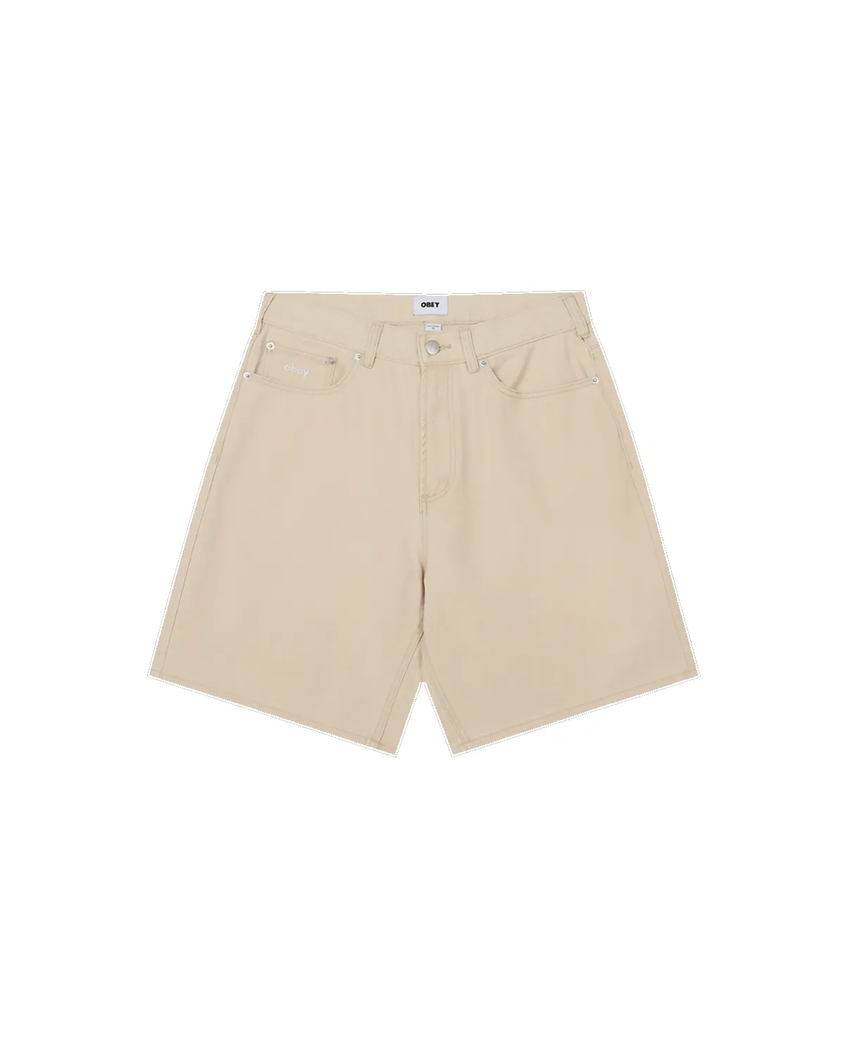 Obey Bigwig Baggy Denim Short - Pelican sold by Sun Diego Boardshops product image thumbnail 2