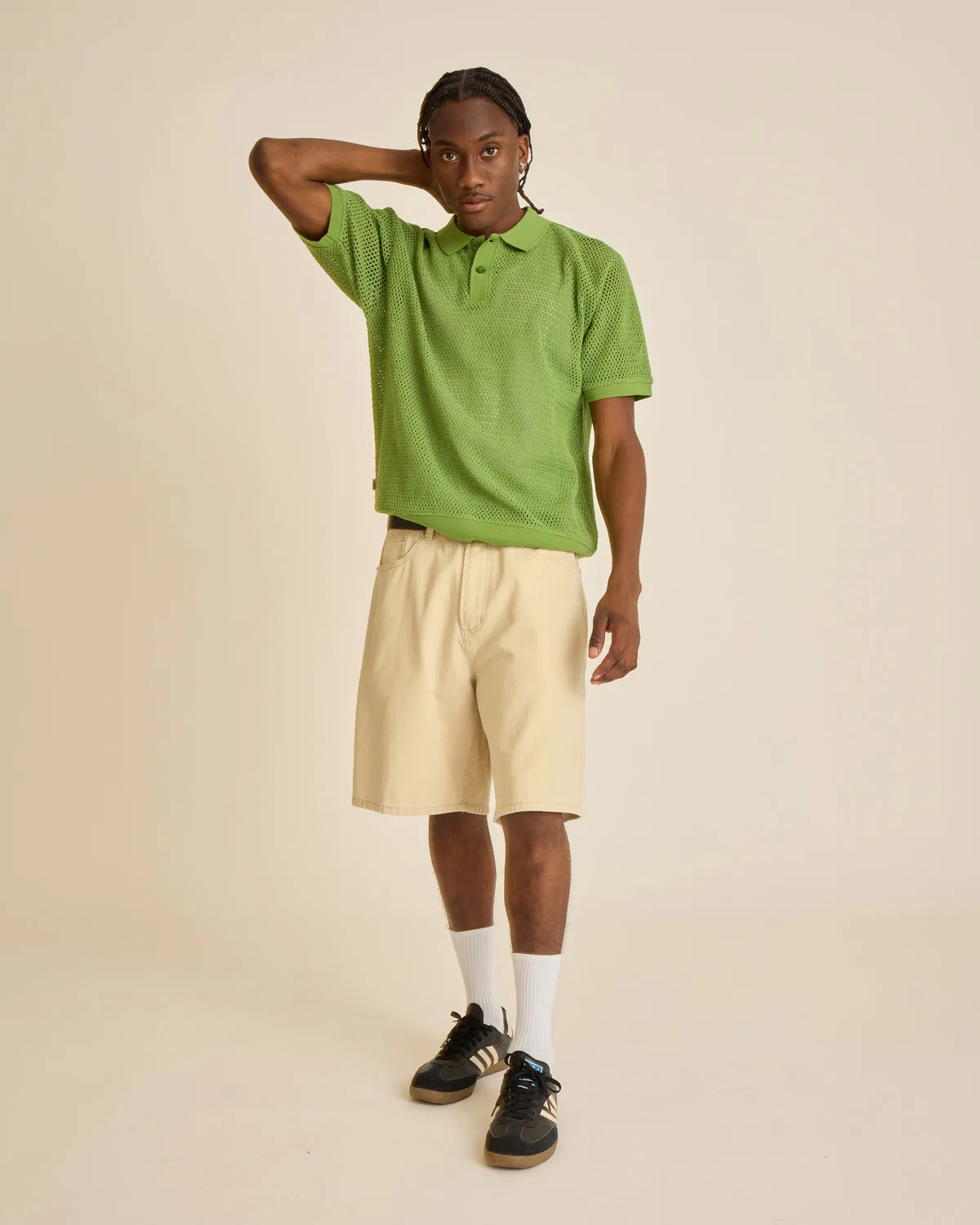 Obey Bigwig Baggy Denim Short - Pelican sold by Sun Diego Boardshops