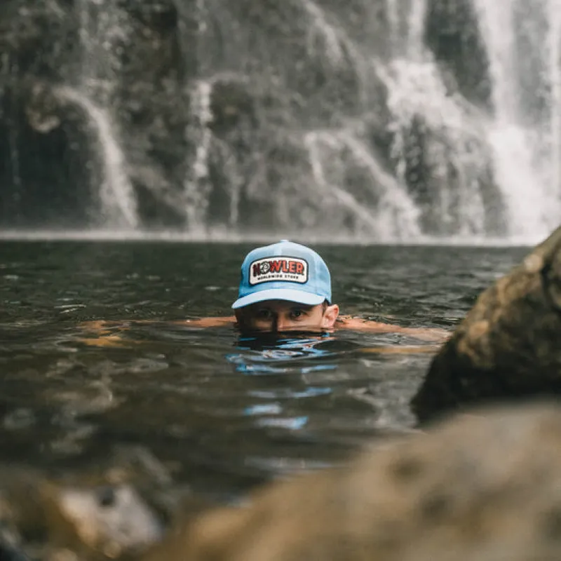 Howler Bros Worldwide Stoke Snapback - Light Blue sold by Sun Diego Boardshops