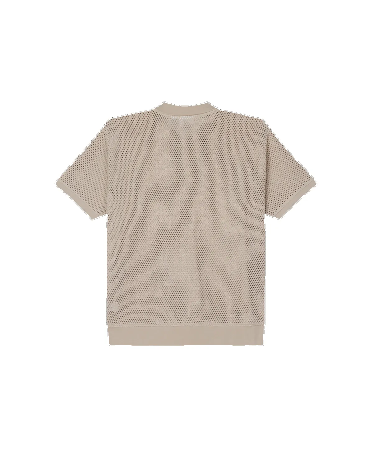 Obey Saratoga Mesh Polo - Silver Grey sold by Sun Diego Boardshops product image thumbnail 2