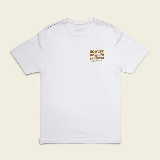 Howler Bros Flocka Seagulls Cotton T-Shirt - Vintage White sold by Sun Diego Boardshops product image thumbnail 2
