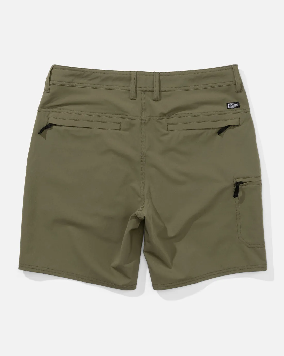 Salty Crew Transom Tech Short - Dusty Olive sold by Sun Diego Boardshops product image thumbnail 4