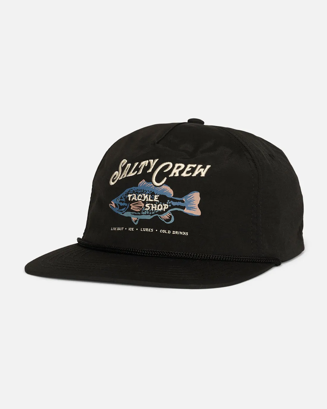 Salty Crew Crafted 5 Panel Hat - Black sold by Sun Diego Boardshops product image thumbnail 2