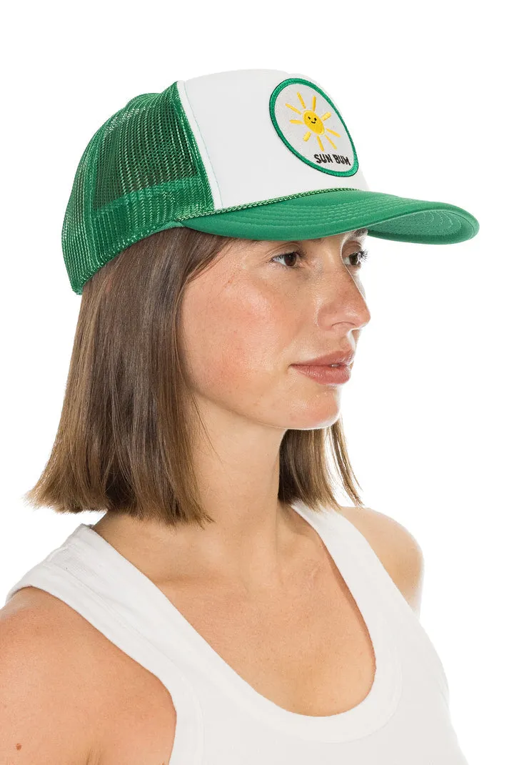 That Friday Feeling Sun Bum Trucker Hat - Green sold by Sun Diego Boardshops product image thumbnail 3