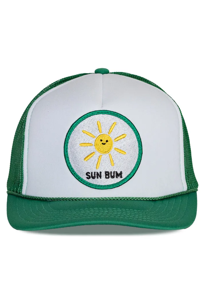 That Friday Feeling Sun Bum Trucker Hat - Green sold by Sun Diego Boardshops