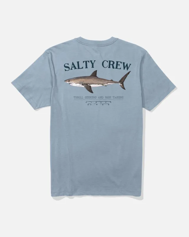Salty Crew Bruce Tee - Blue Fog sold by Sun Diego Boardshops