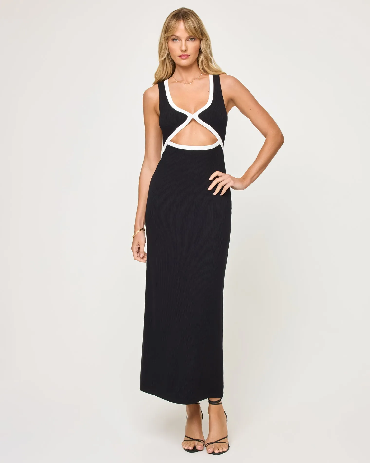 L Space Steph Dress - Black/Cream sold by Sun Diego Boardshops product image thumbnail 3