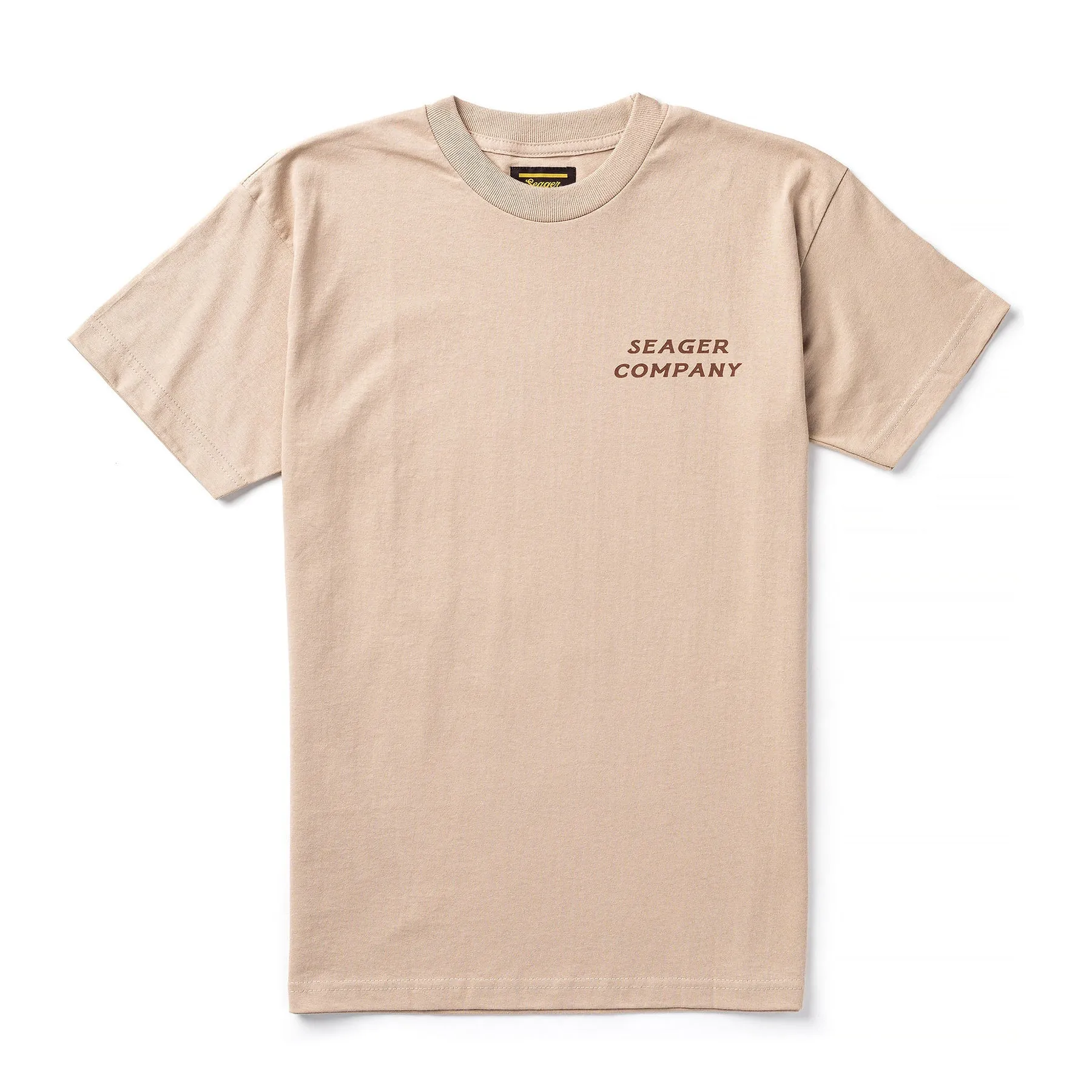 Seager Down Home Heavyweight Tee - Cream sold by Sun Diego Boardshops product image thumbnail 2