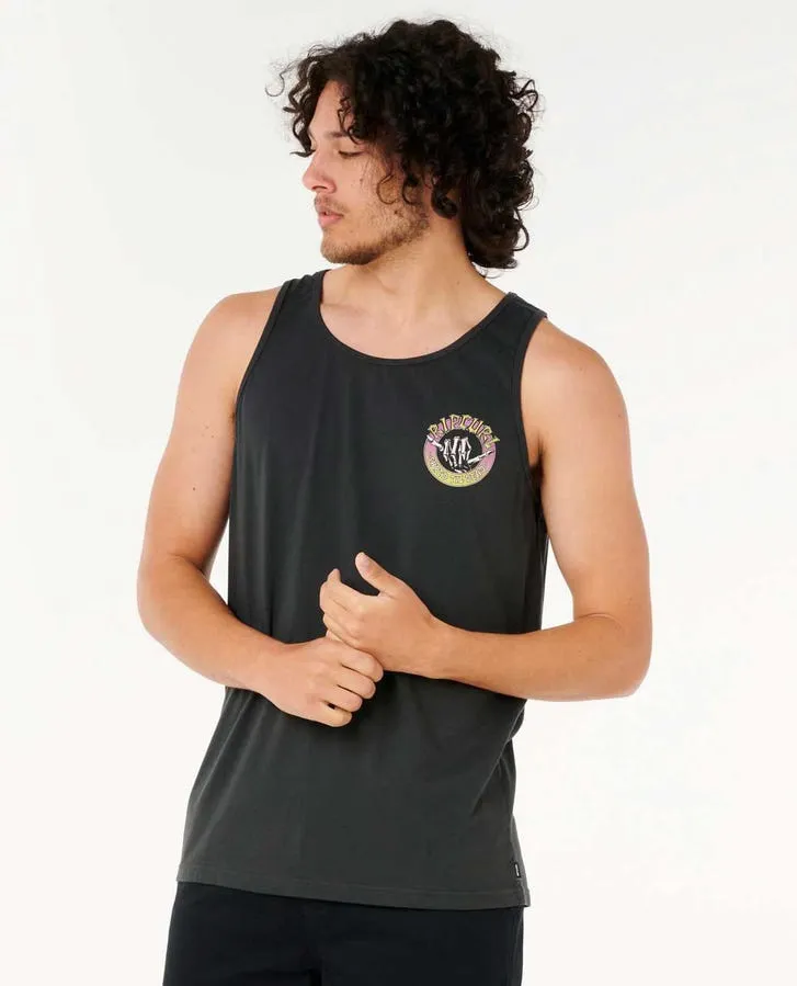 Rip Curl Shred Till Tank - 8264 Washed Black sold by Sun Diego Boardshops product image thumbnail 5