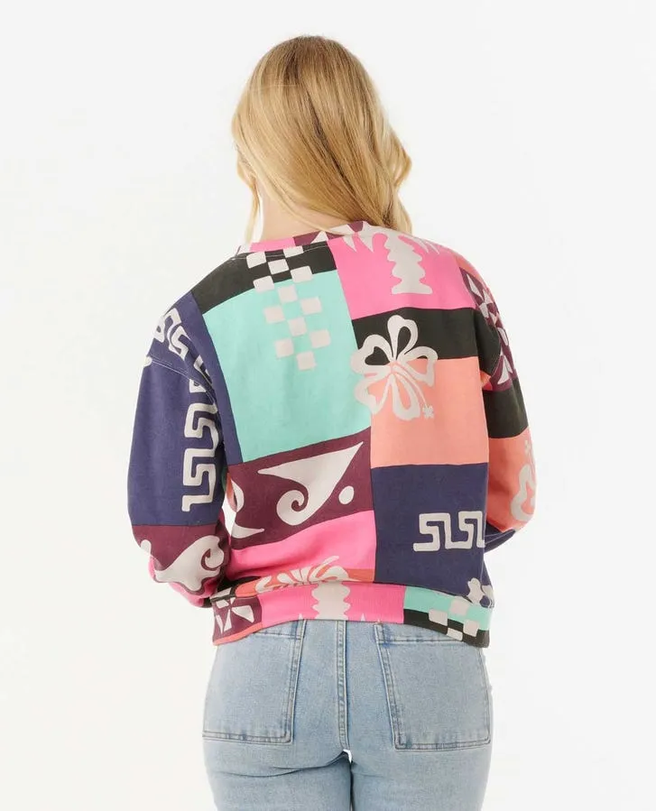 Rip Curl Keepsakes Fleece Crew - Multico 3282 sold by Sun Diego Boardshops product image thumbnail 2