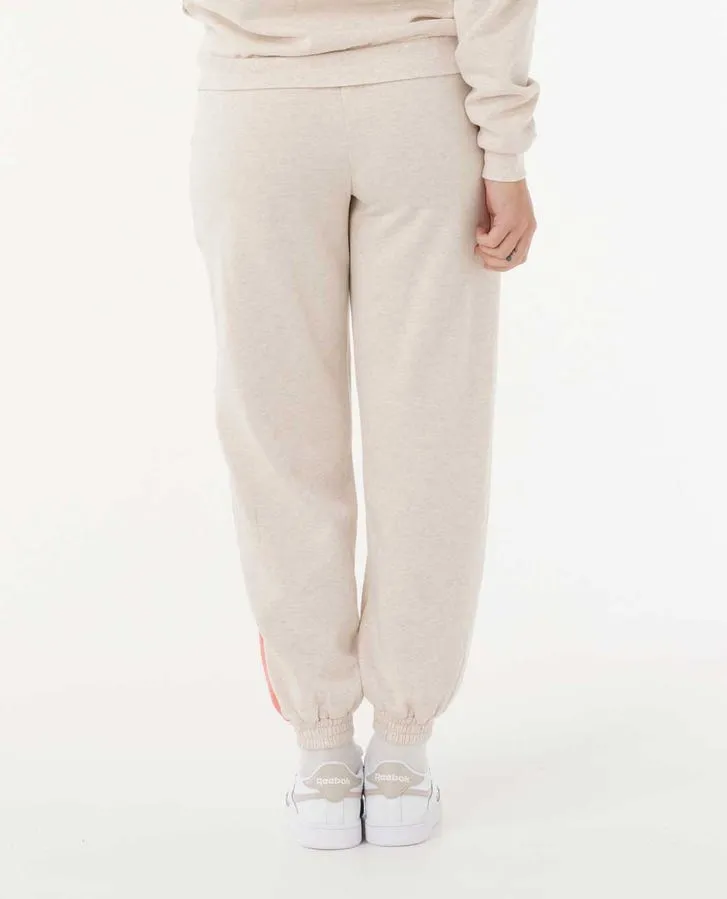 Rip Curl Surf Revival Track Pant - Oatmeal Marle 8526 sold by Sun Diego Boardshops product image thumbnail 2