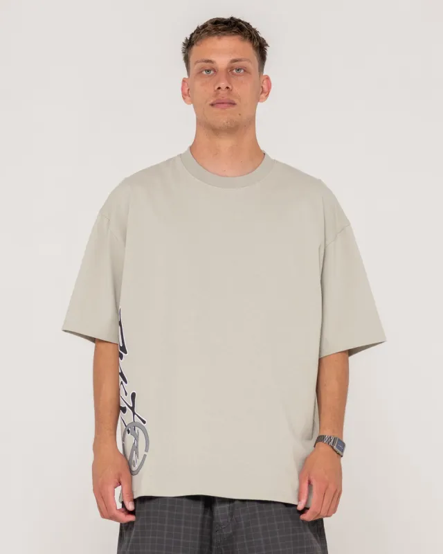 Rusty Spraya Short Sleeve Tee - Abbey Stone sold by Sun Diego Boardshops