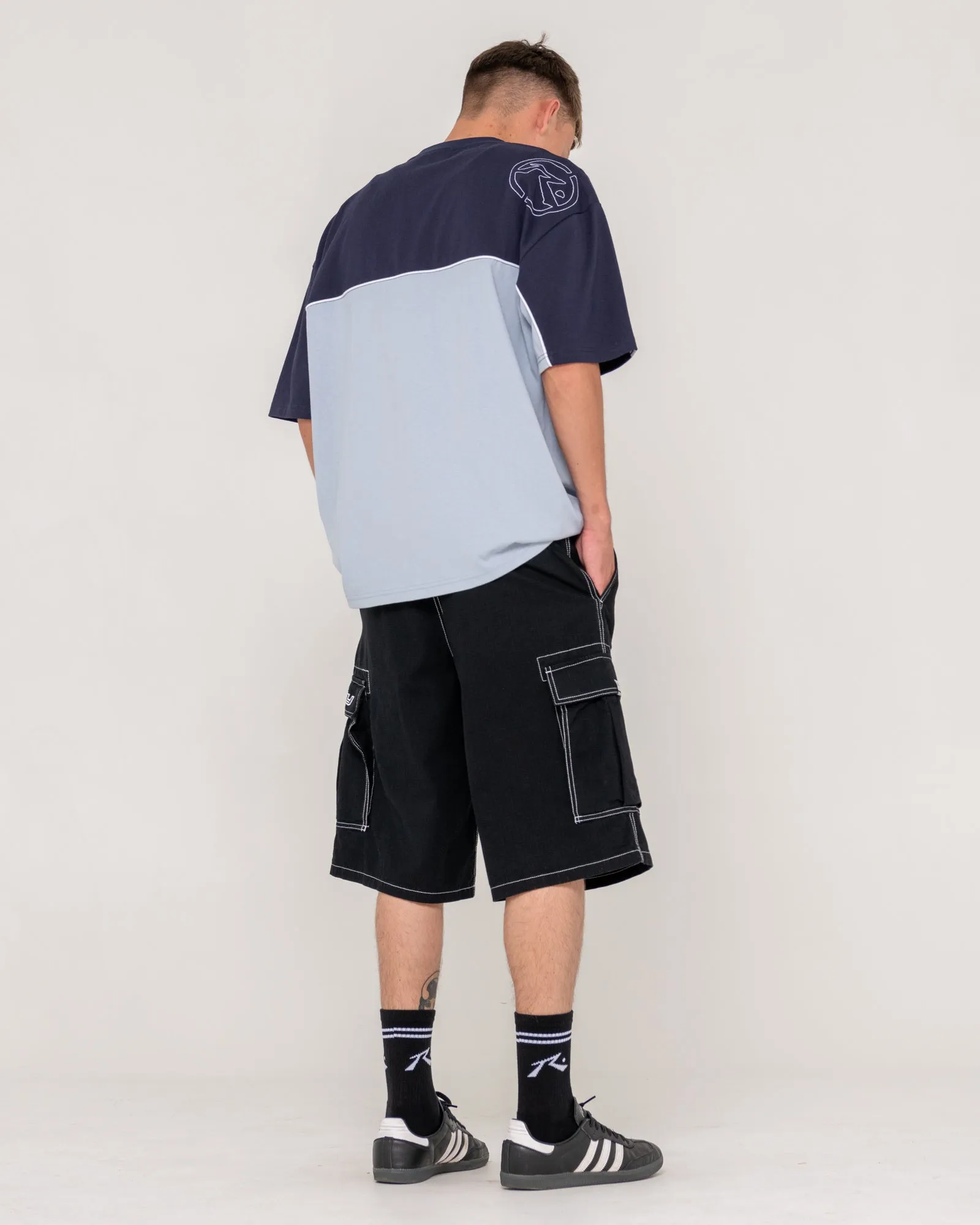 Rusty Infinity 2.0 Short Sleeve Tee - Smokey Blue sold by Sun Diego Boardshops product image thumbnail 4