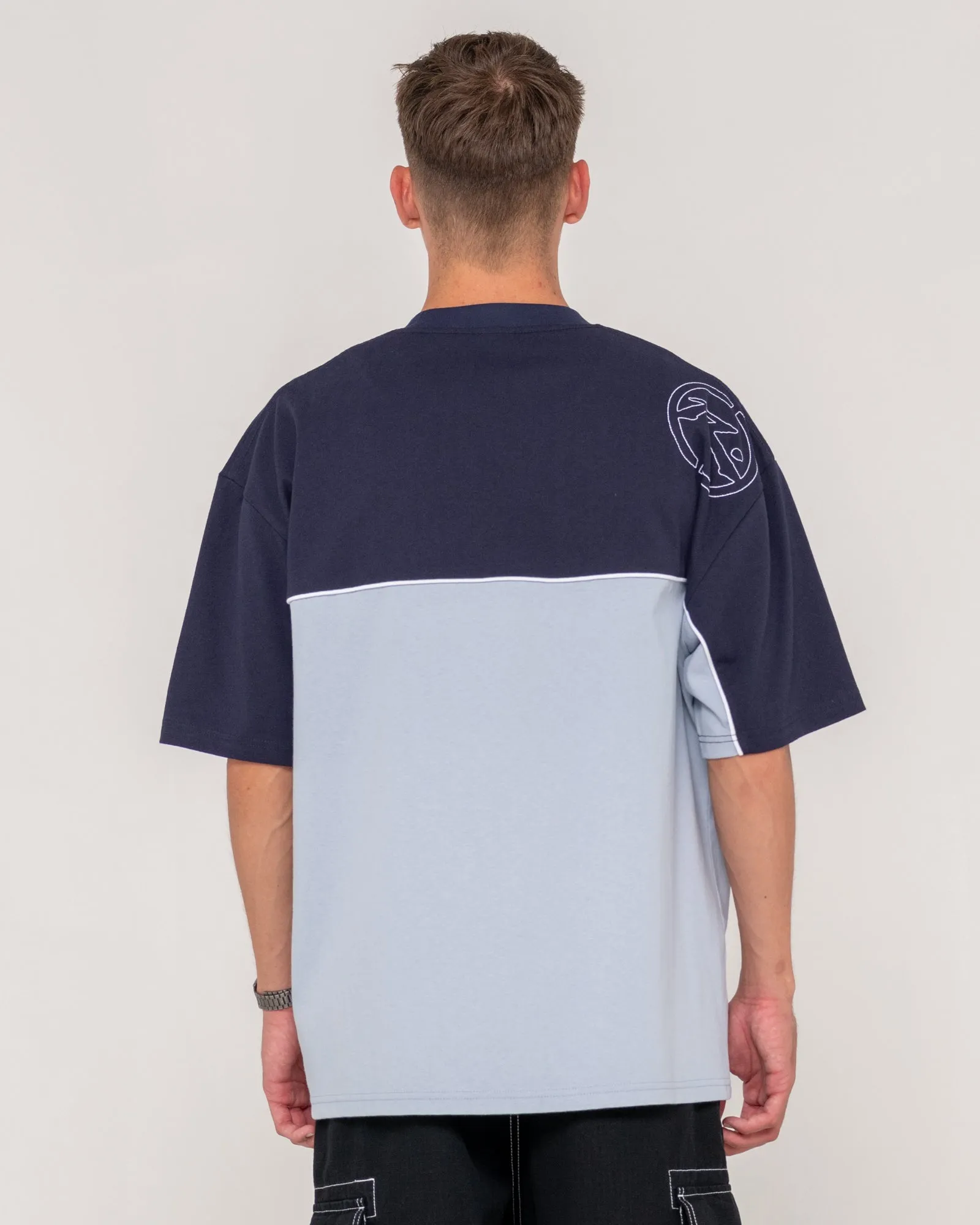 Rusty Infinity 2.0 Short Sleeve Tee - Smokey Blue sold by Sun Diego Boardshops product image thumbnail 3