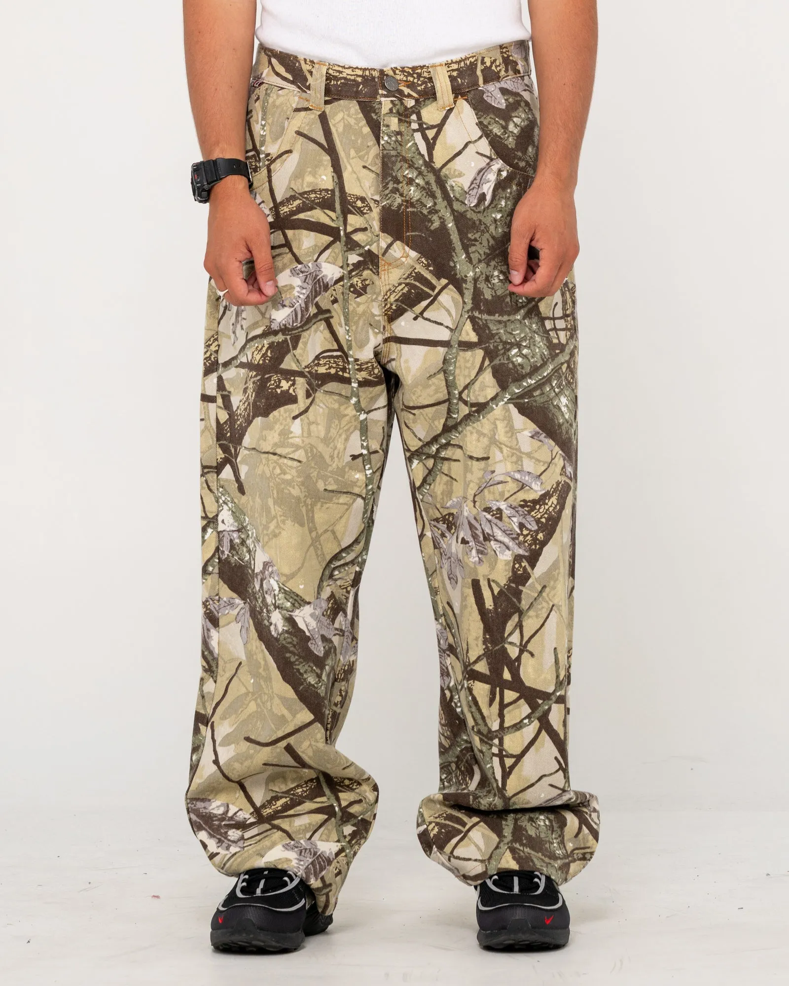Rusty Hoodus Rambo Baggy Pant - Camo sold by Sun Diego Boardshops