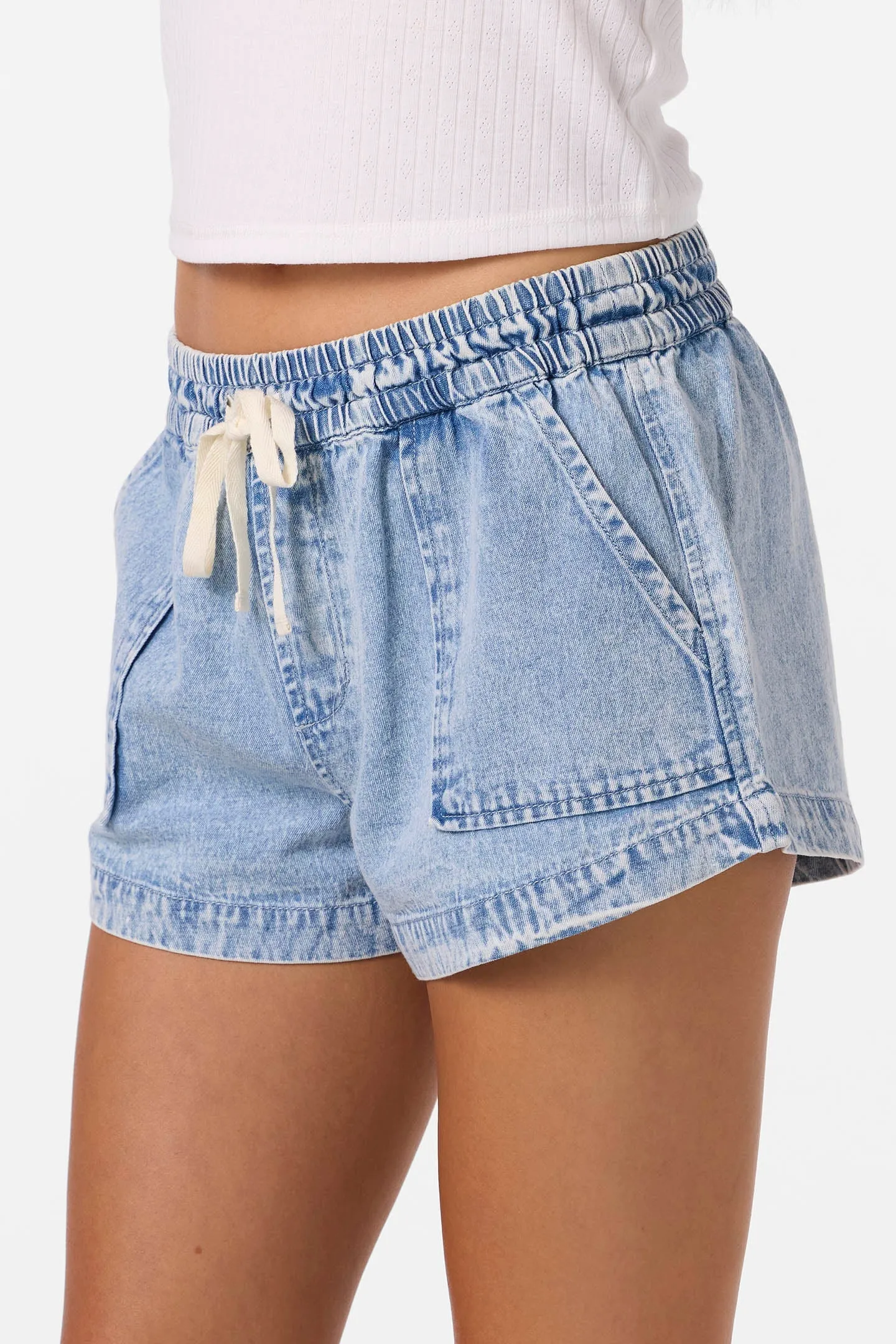 O`Neill Sevie Short Denim Shorts - Drifter sold by Sun Diego Boardshops product image thumbnail 3