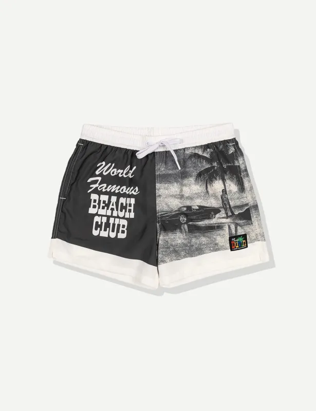 Duvin World Famous Swim Short - Black made by Duvin Design