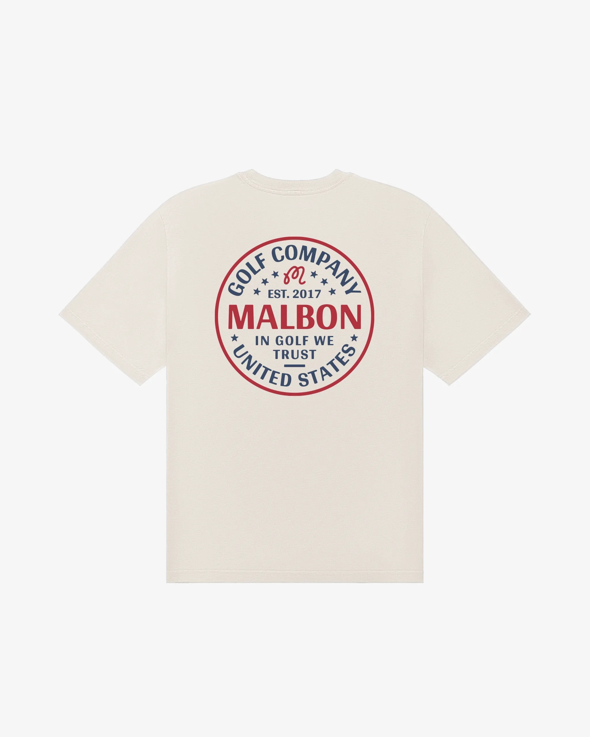 Malbon In We Trust Tee - Natural sold by Sun Diego Boardshops product image thumbnail 2
