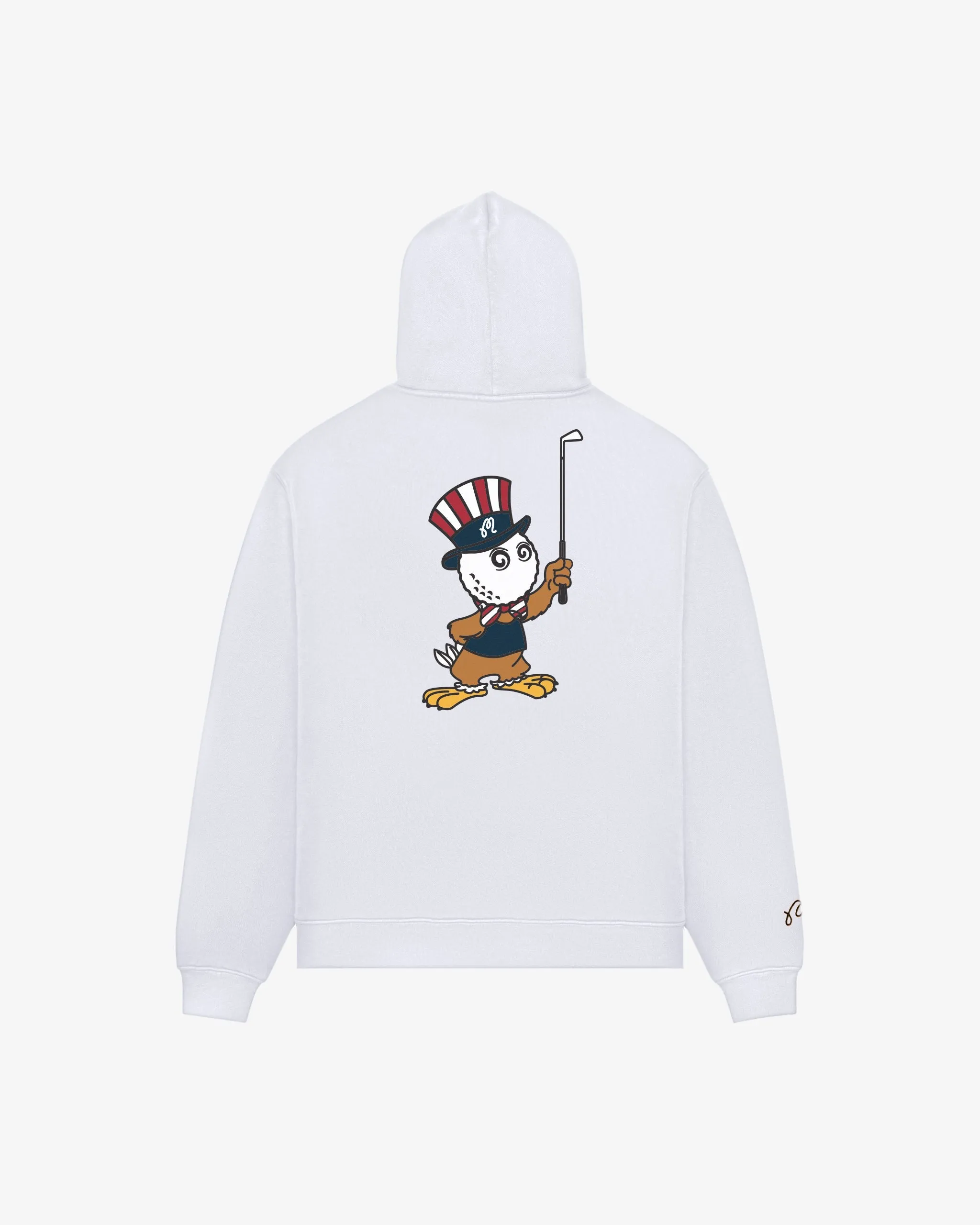 Malbon Eagle Buckets Hoodie - White sold by Sun Diego Boardshops product image thumbnail 4