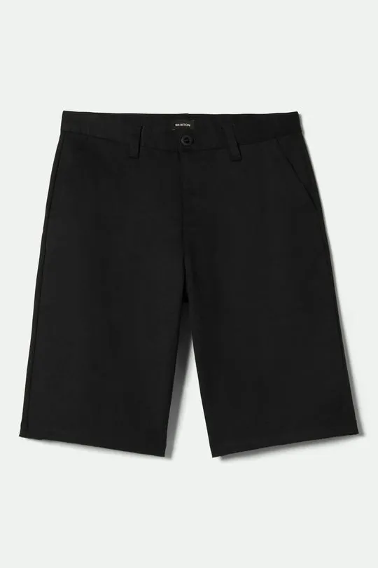 Brixton Choice Chino Baggy Short - Black sold by Sun Diego Boardshops product image thumbnail 4
