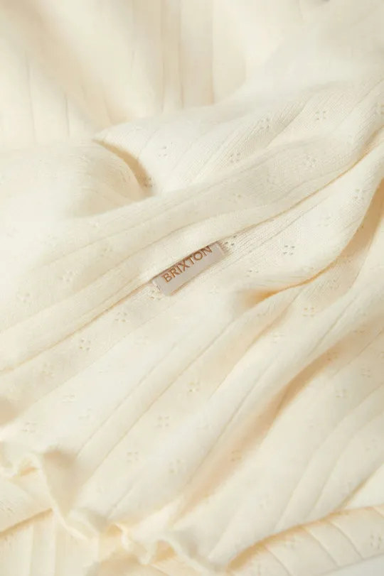 Brixton Dolly Slim Knit T-Shirt - Off White sold by Sun Diego Boardshops product image thumbnail 3