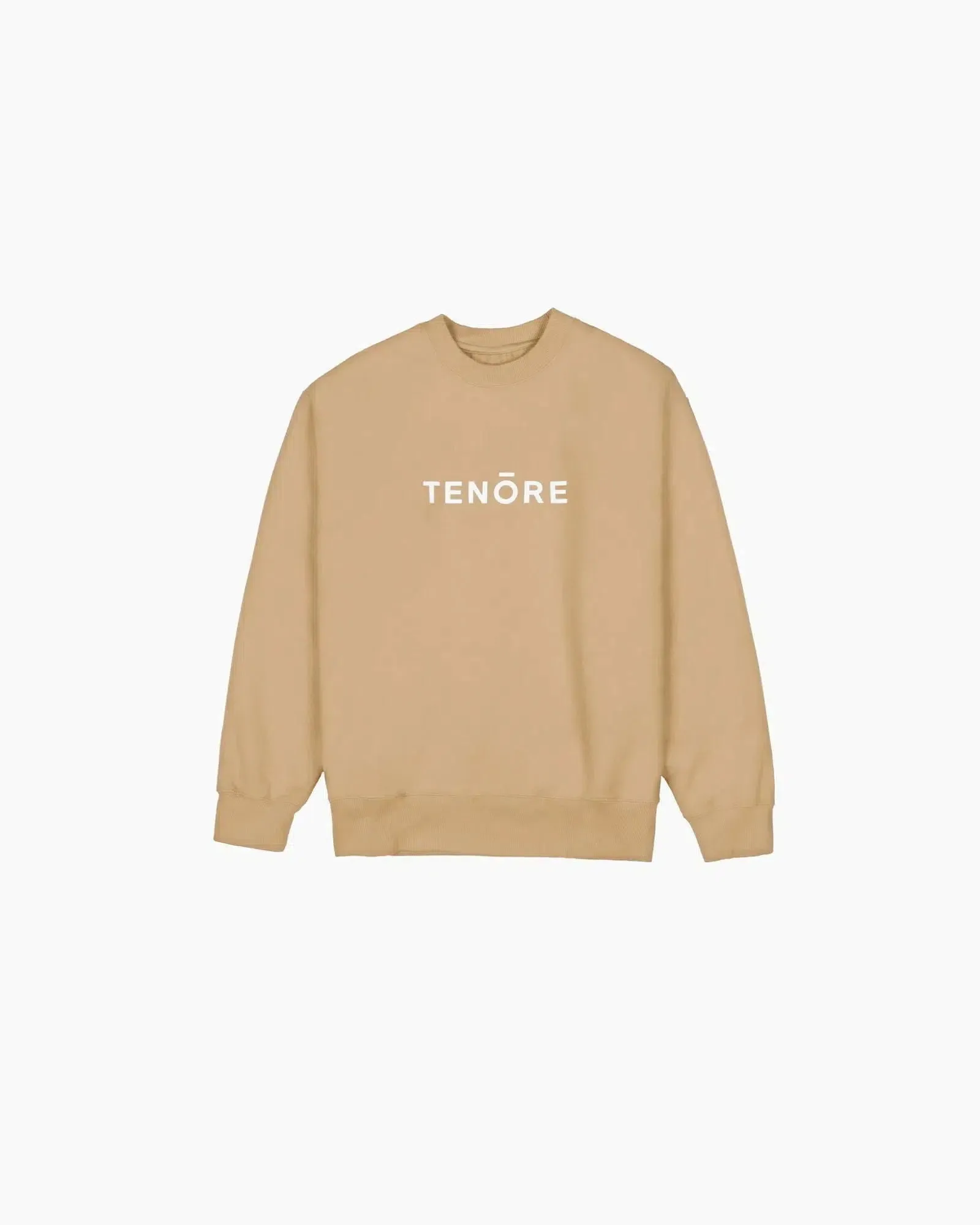 Tenore Logo Fleece Crewneck - KHAKI sold by Sun Diego Boardshops product image thumbnail 2