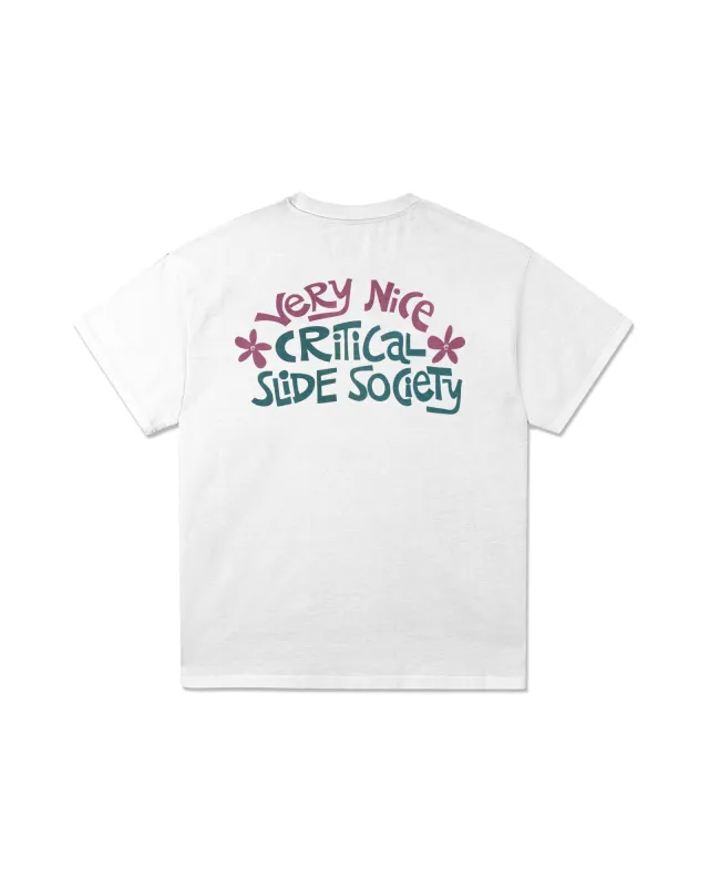 Critical Slide Very Nice Tee - Vintage White sold by Sun Diego Boardshops