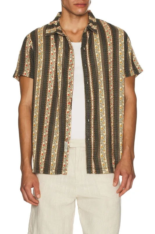 Critical Slide Mendoza Resort Shirt - Black sold by Sun Diego Boardshops