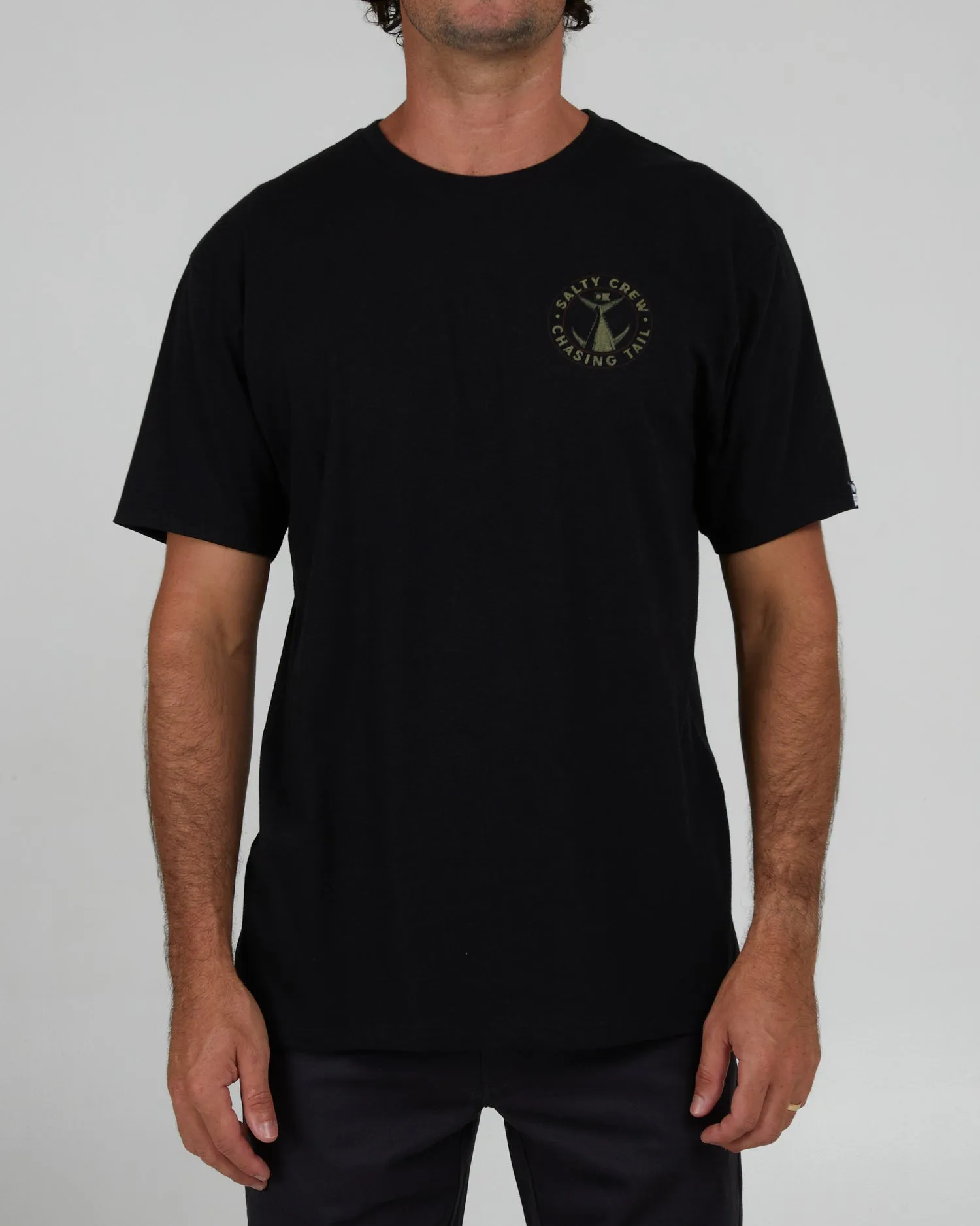 Salty Crew Tailgate S/S Premium Tee - BLACK sold by Sun Diego Boardshops product image thumbnail 2