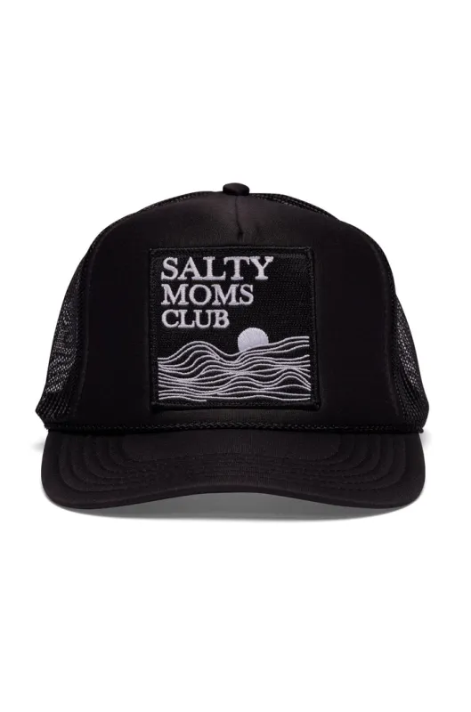 That Friday Feeling Salty Moms Trucker Hat - Black/Black sold by Sun Diego Boardshops