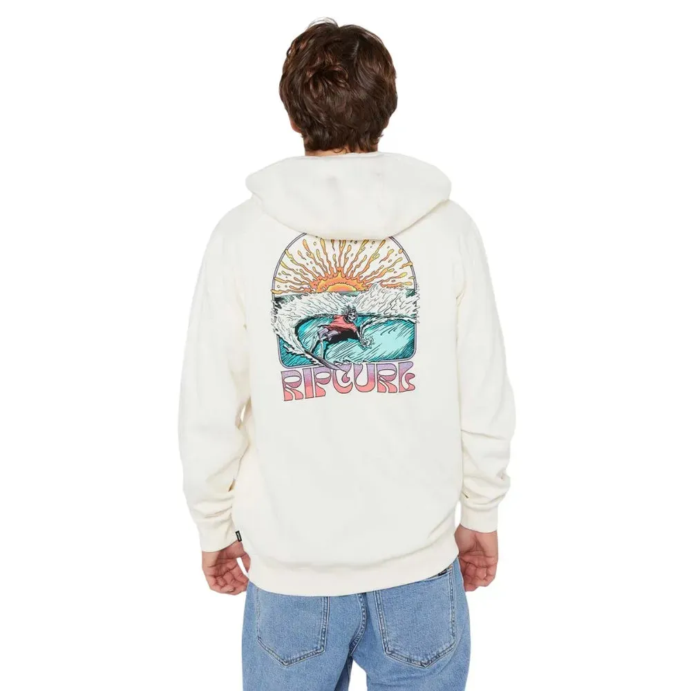 Rip Curl Grateful Shred Zip Hood - Bone sold by Sun Diego Boardshops product image thumbnail 2