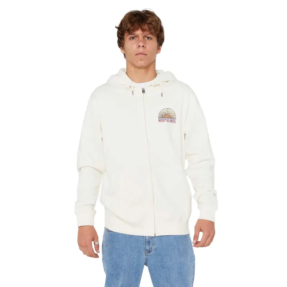 Rip Curl Grateful Shred Zip Hood - Bone sold by Sun Diego Boardshops