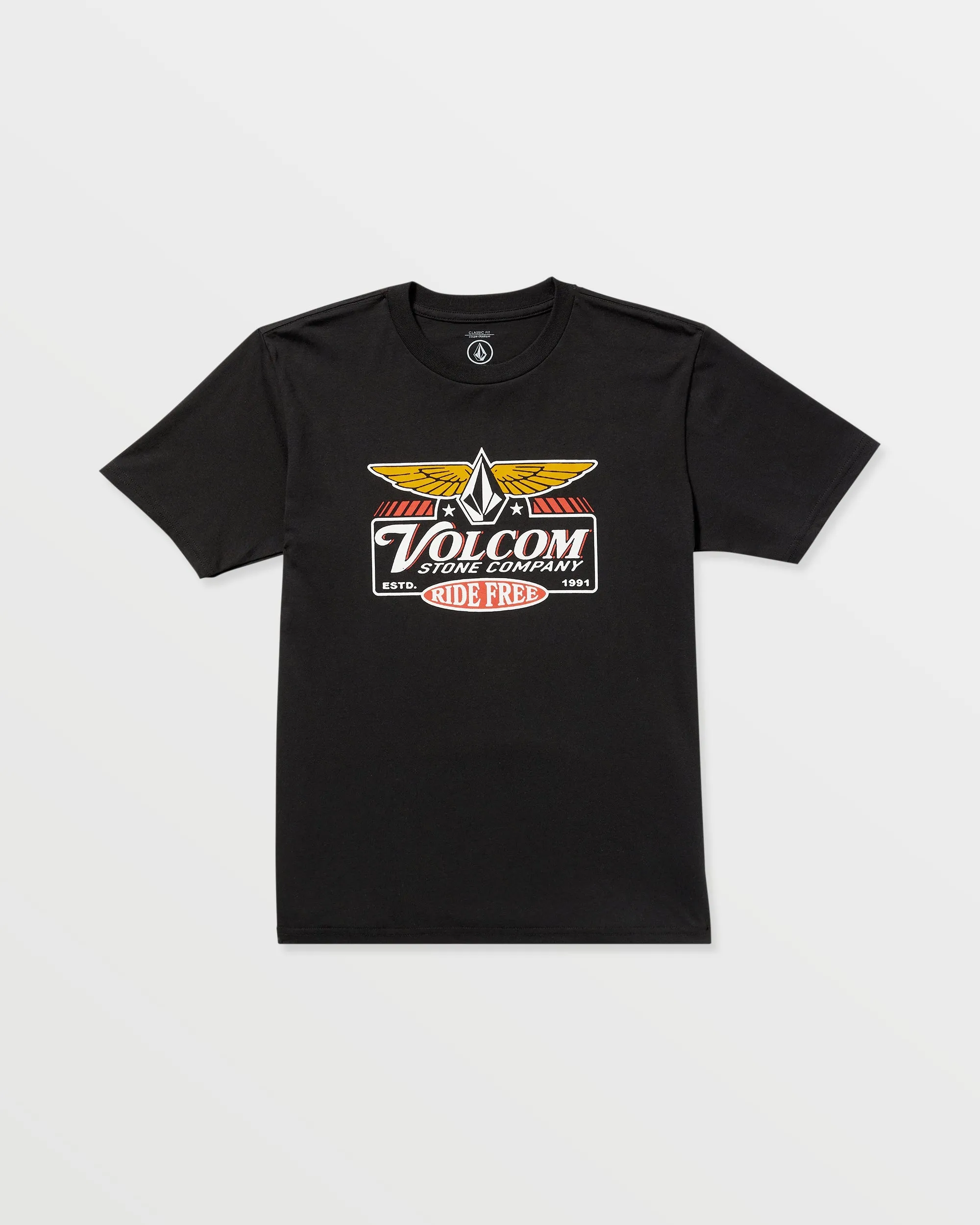 Volcom Revel Short Sleeve Tee - Black sold by Sun Diego Boardshops product image thumbnail 3