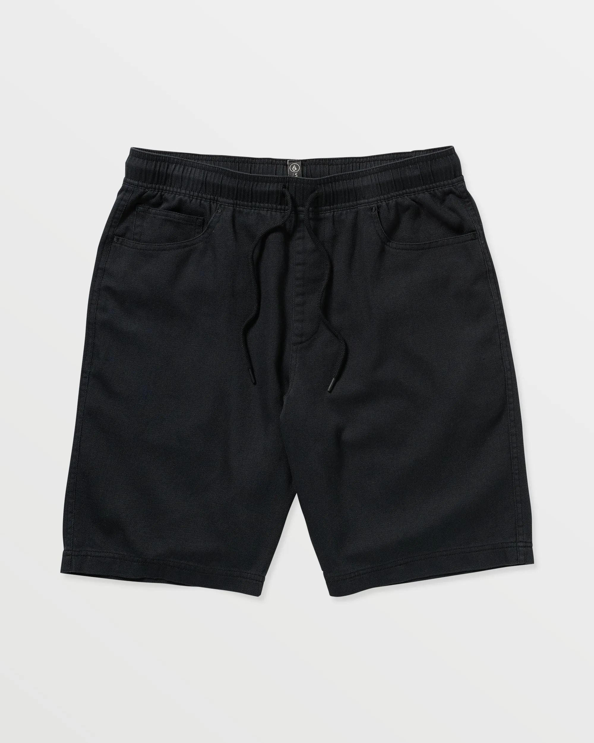 Volcom Vs91 Elastic Waist Shorts 20" - Black sold by Sun Diego Boardshops product image thumbnail 3