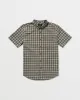 Volcom Morphew Short Sleeve Shirt - Light Olive sold by Sun Diego Boardshops