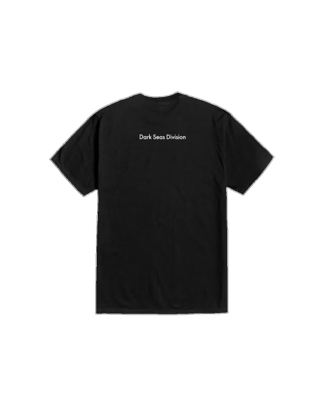 Dark Seas Ruthless Stock T-Shirt - Black sold by Sun Diego Boardshops