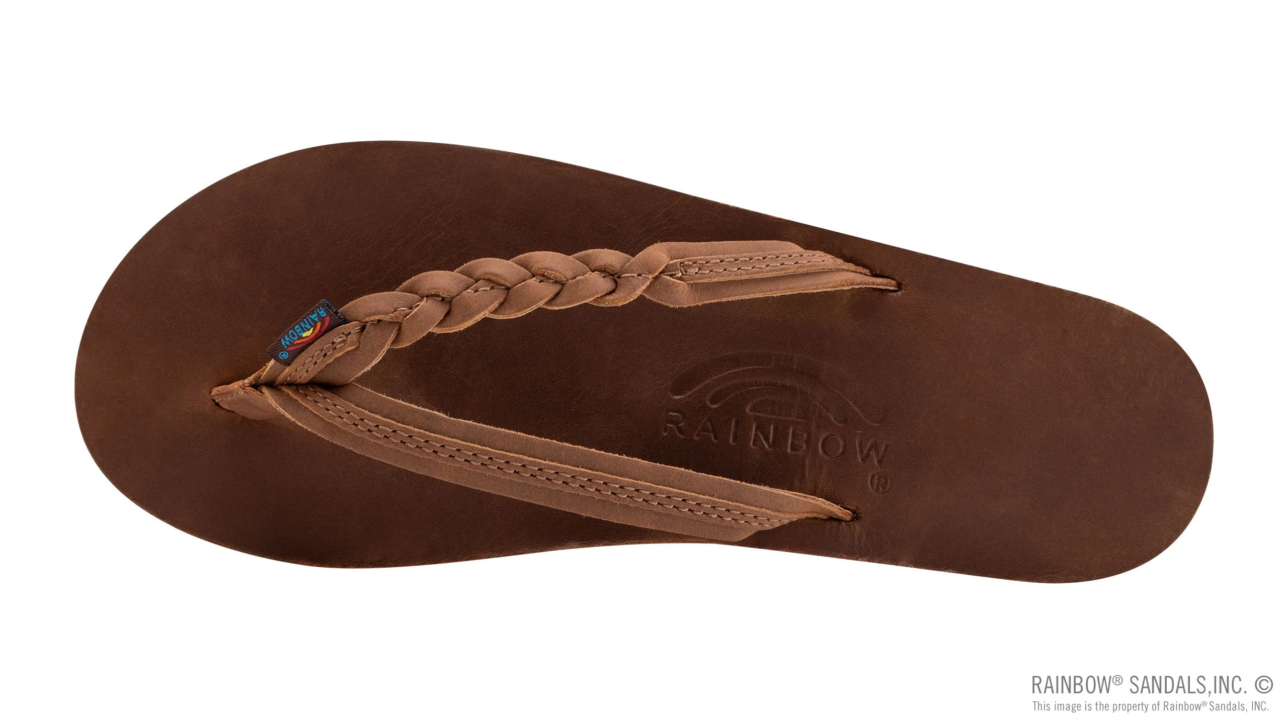 Rainbow Rainbow Flirty Braidy Sandals - Redwood sold by Sun Diego Boardshops product image thumbnail 3