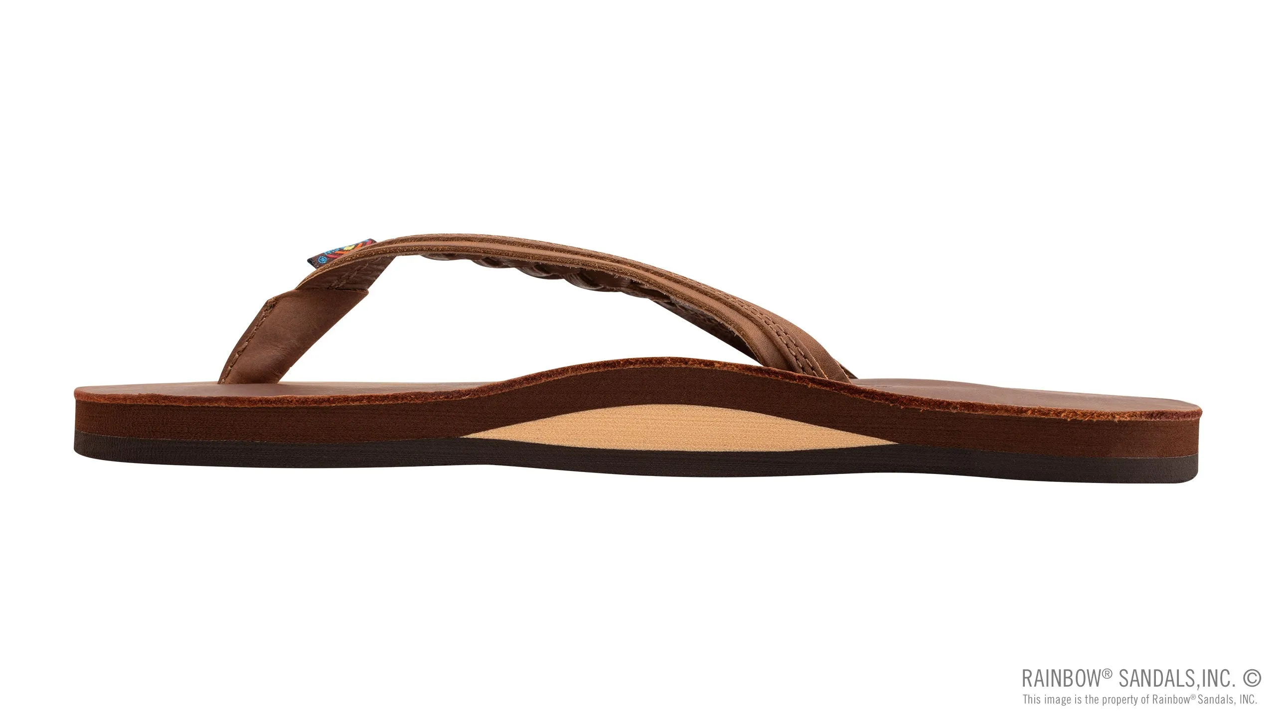 Rainbow Rainbow Flirty Braidy Sandals - Redwood sold by Sun Diego Boardshops product image thumbnail 2