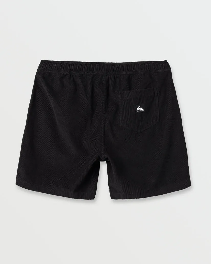 Quiksilver Taxer Corduroy Shorts - Phantom sold by Sun Diego Boardshops product image thumbnail 2